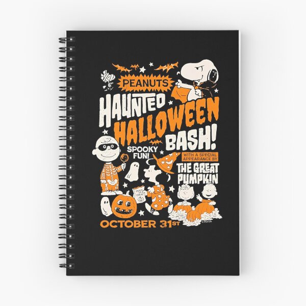 Item preview, Peanuts Snoopy Charlie Brown Haunted Halloween Bash Great Pumpkin designed and sold by Strayplaym.