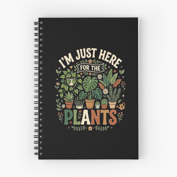 Item preview,  I’m Just Here For The Vegan Plants– Funny Vegan Plant Based Food Lover designed and sold by AmeliaShirts.