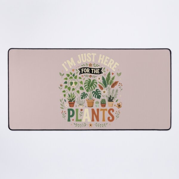 Item preview, I’m Just Here For The Vegan Plants– Funny Vegan Plant Based Food Lover designed and sold by AmeliaShirts.