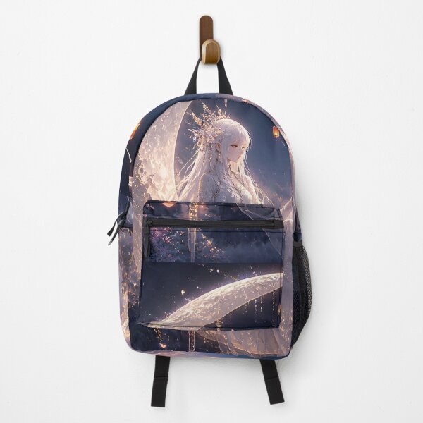 Item preview, Ghost Fairy on Crescent Moon designed and sold by sigmaartstudio.