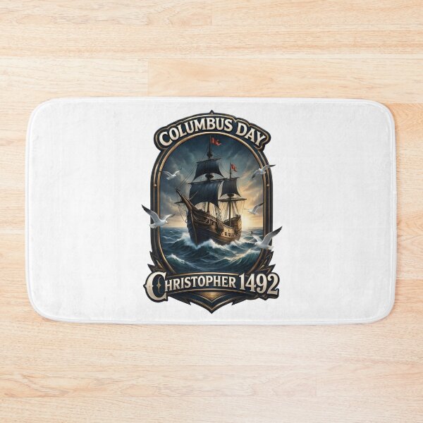 Item preview, Christopher Columbus's historic ship for Columbus Day designed and sold by Nela-&-Lena.