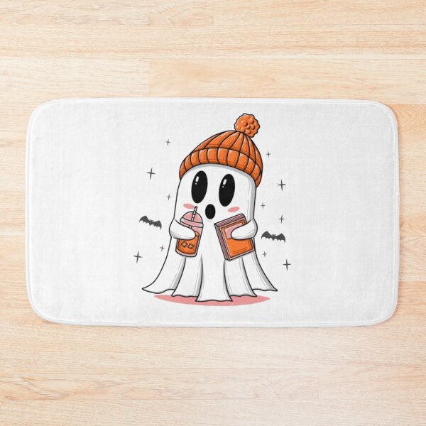 Item preview, Cute Ghost Book Lover Iced Coffee Beanie Fall Halloween Bookish Spooky Season 2026 designed and sold by ghanagjkiyf.