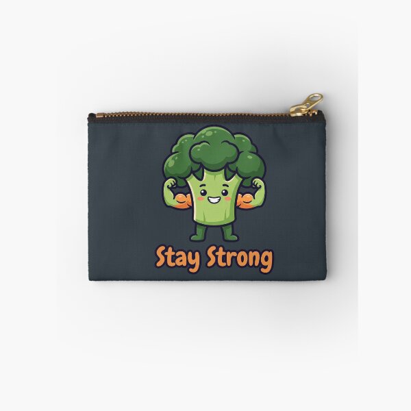 Item preview, Stay Strong Muscle Broccoli designed and sold by Rariks.