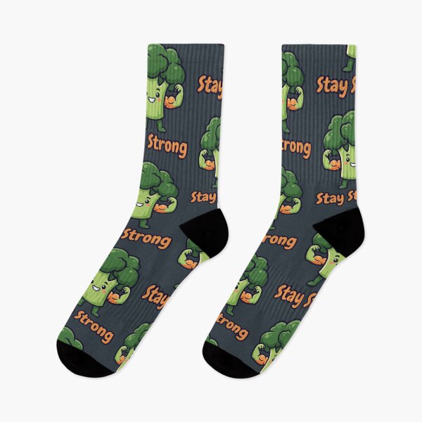 Item preview, Stay Strong Muscle Broccoli designed and sold by Rariks.