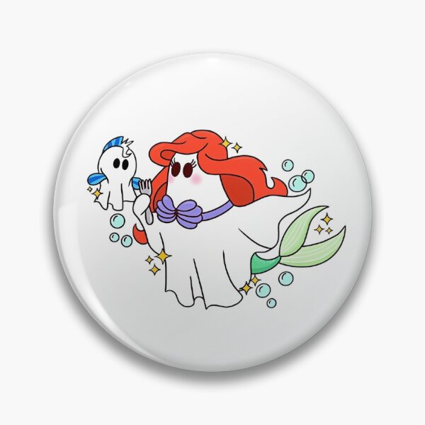 Item preview, Disney The Little Mermaid Ariel Ghost Costume Flounder Halloween designed and sold by Strayplaym.
