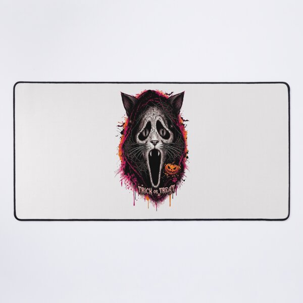 Item preview, Scream Cat Mask designed and sold by Retro Whiskers.