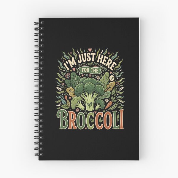 Item preview, Copy of  I’m Just Here For The Vegan Broccoli– Funny Vegan Plant Based Food Lover designed and sold by AmeliaShirts.