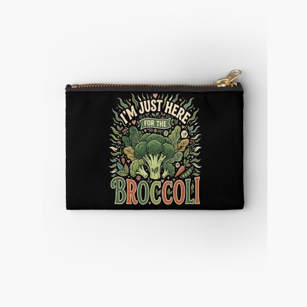 Item preview, Copy of  I’m Just Here For The Vegan Broccoli– Funny Vegan Plant Based Food Lover designed and sold by AmeliaShirts.