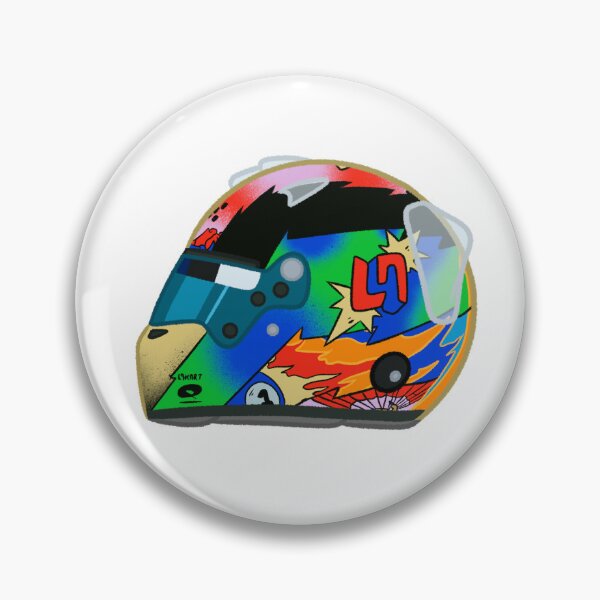 Item preview, Lando Norris 2026 Madrid Helmet  designed and sold by OriDraws.