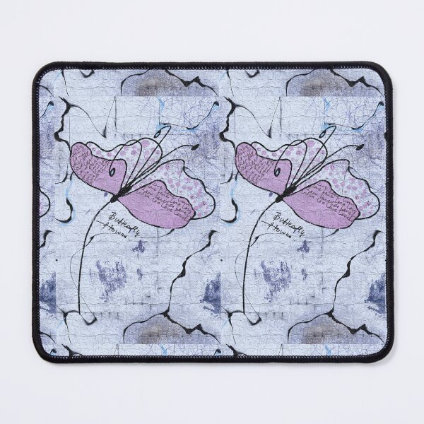 Item preview, Butterfly Flower Vintage Mixed Media Art designed and sold by NB-Artmagic.