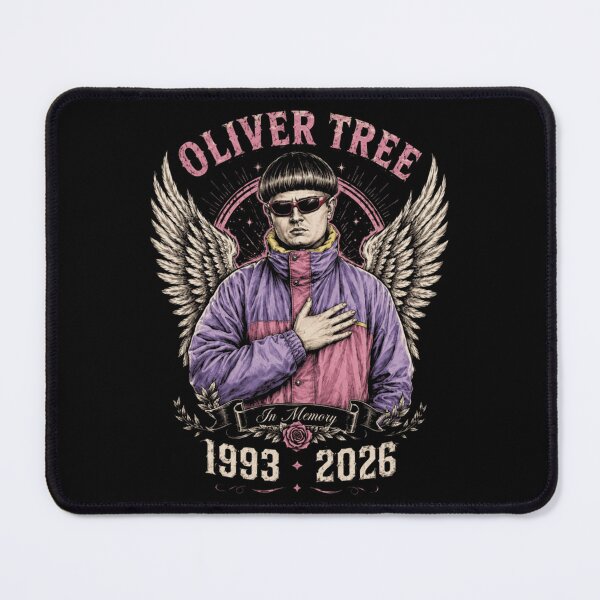 Item preview, Oliver Tree Angel Wings Memorial Portrait designed and sold by Ginoanford.
