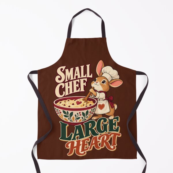 Item preview, Small Chef Large Heart Cute Mouse Cooking designed and sold by PunchDrop.