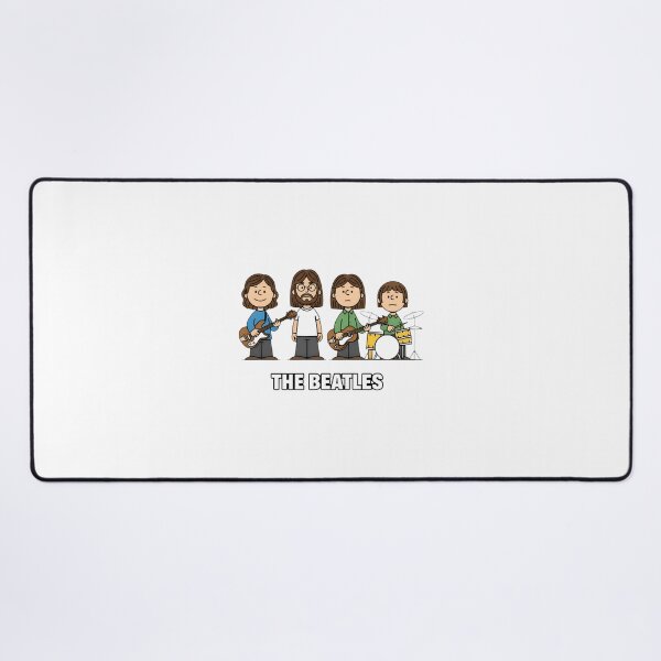 Item preview, The Beatles Inspired Cartoon Style Illustration with Peanuts Theme designed and sold by Jesús David  barona correa.