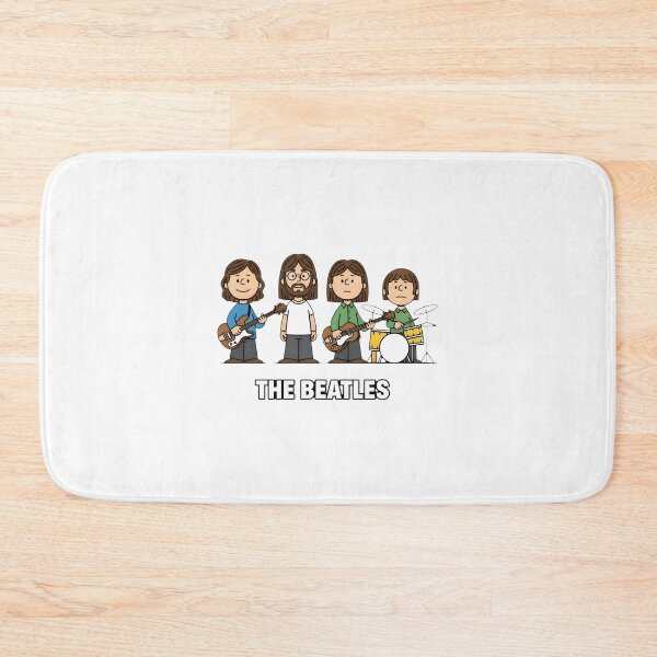Item preview, The Beatles Inspired Cartoon Style Illustration with Peanuts Theme designed and sold by Jesús David  barona correa.