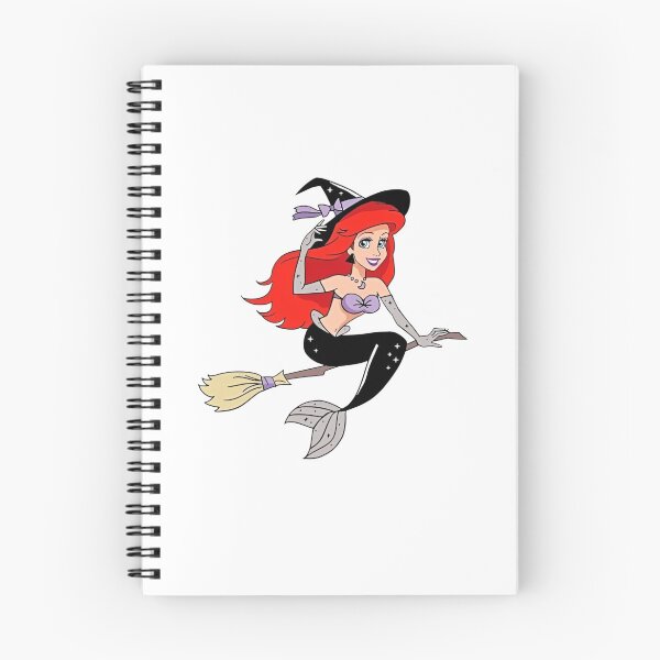 Item preview, Disney The Little Mermaid Ariel Witch Flying On Broomstick Halloween designed and sold by Strayplaym.