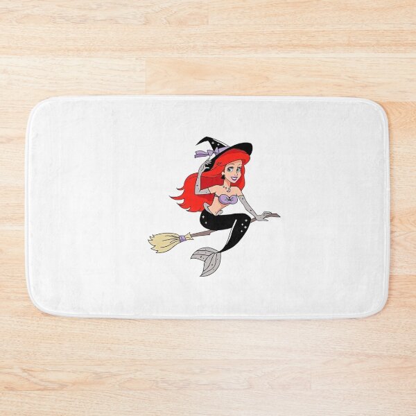 Item preview, Disney The Little Mermaid Ariel Witch Flying On Broomstick Halloween designed and sold by Strayplaym.