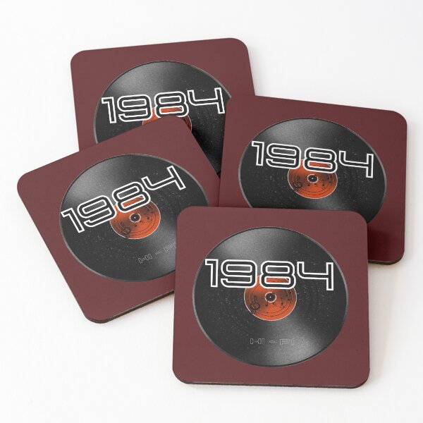 Item preview, 1984 Retro Hi-Fi Vinyl Record Streetwear Typography designed and sold by stileepensieri.