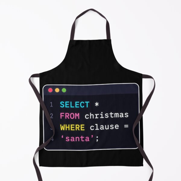 Item preview,  SQL Clause Santa Terminal Code designed and sold by SeasonalChic.
