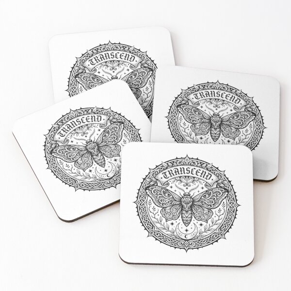 Item preview, Transcend Mystical Moth Mandala designed and sold by Sanan Israyilli.
