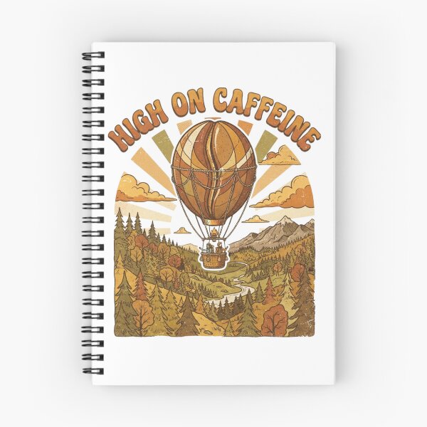 Item preview, High On Caffeine Coffee Balloon Art designed and sold by Sanan Israyilli.