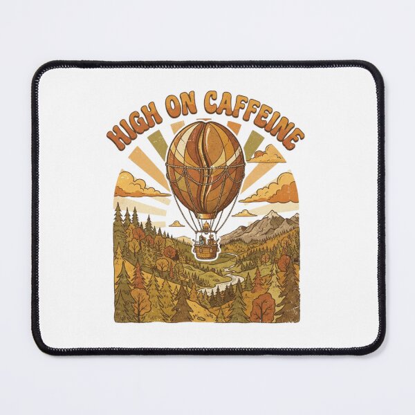 Item preview, High On Caffeine Coffee Balloon Art designed and sold by Sanan Israyilli.