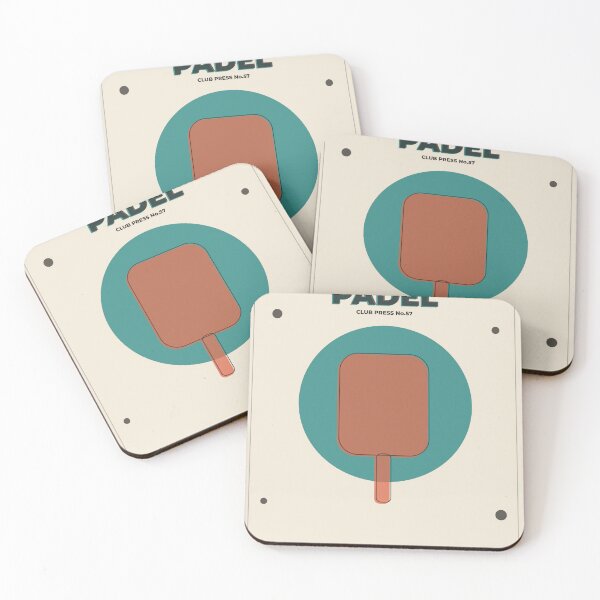 Item preview, Padel Risograph Print Poster designed and sold by CourtCultureHQ.