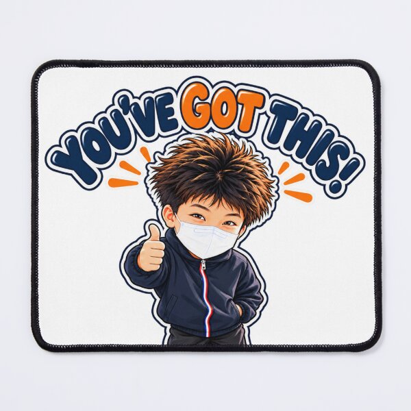 Item preview, You've Got This Korean Motivational Quote Cute Boy designed and sold by checkitbuddy.