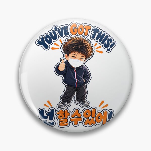 Item preview, You've Got This Korean Motivational Quote Cute Boy designed and sold by checkitbuddy.