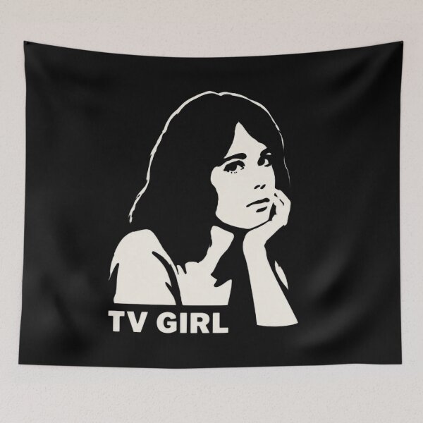 Item preview, TV Girl Minimal Portrait designed and sold by LinaOdonnell.