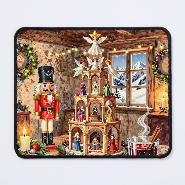 Item preview, Alpine Christmas Cabin designed and sold by Sybille-Yates.