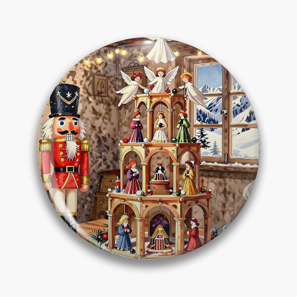 Item preview, Alpine Christmas Cabin designed and sold by Sybille-Yates.