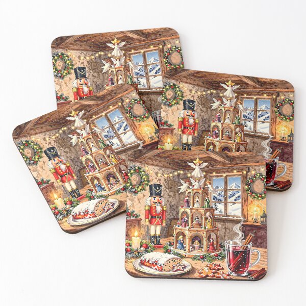 Item preview, Alpine Christmas Cabin designed and sold by Sybille-Yates.
