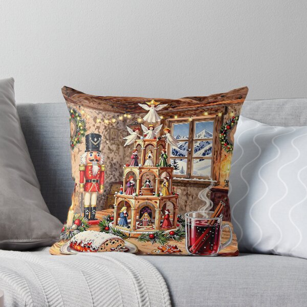 Item preview, Alpine Christmas Cabin designed and sold by Sybille-Yates.