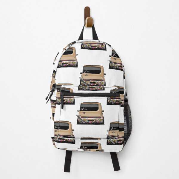 Item preview, Nissan Cube Inspired Retro Compact Car Art Design designed and sold by azularanga.