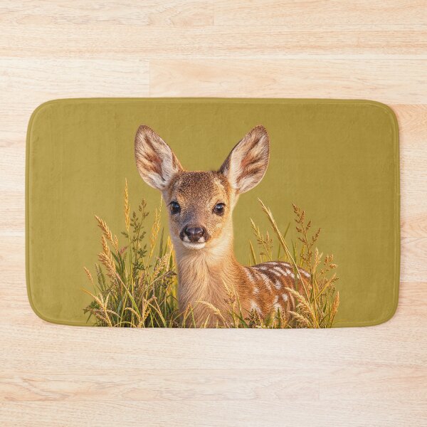 Item preview, Gentle Roe Deer Fawn in Golden Meadow Grass designed and sold by Medve Photography & Design.
