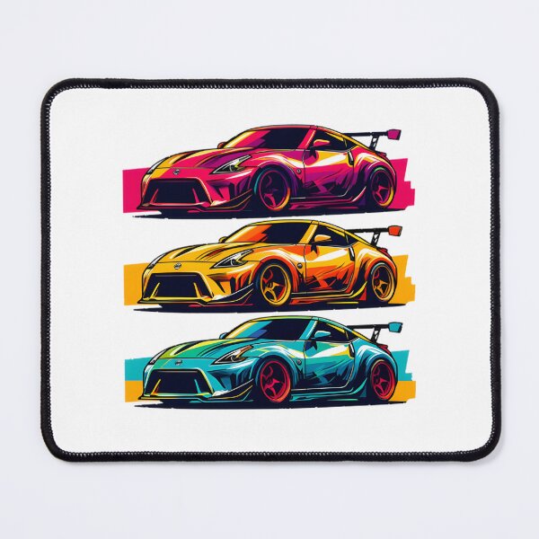 Item preview, Classic Nissan Z Sports Car Illustration Design designed and sold by azularanga.