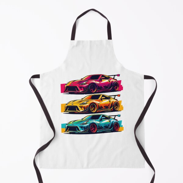 Item preview, Classic Nissan Z Sports Car Illustration Design designed and sold by azularanga.