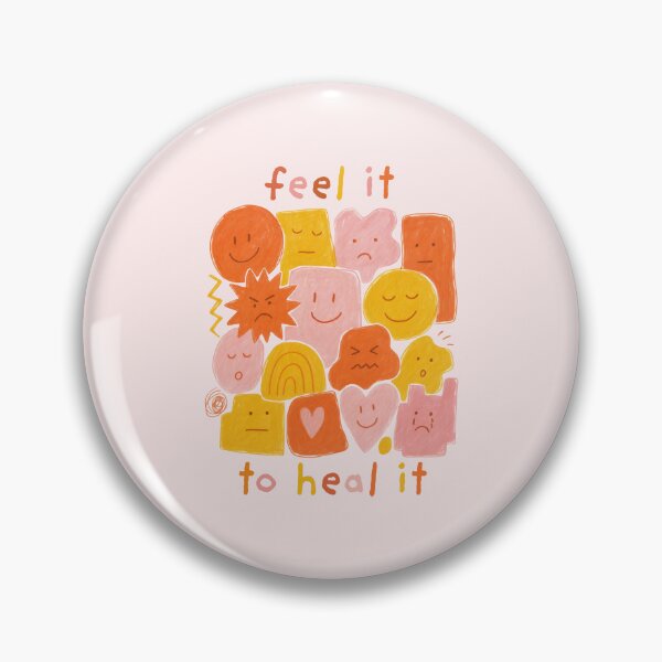 Item preview, Feel It To Heal It | Mental Health designed and sold by The Turquoise Brush.