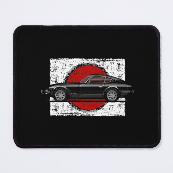 Item preview, Super Cool Japanese Sports Car with Flag Background Artwork designed and sold by azularanga.