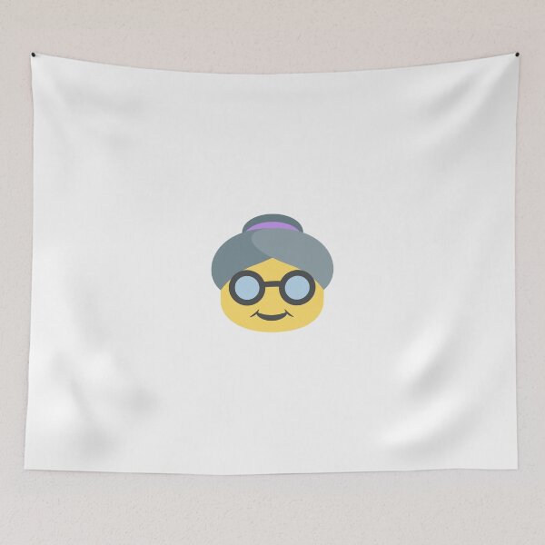 Item preview, Granny emoji designed and sold by CleanOnPoint.