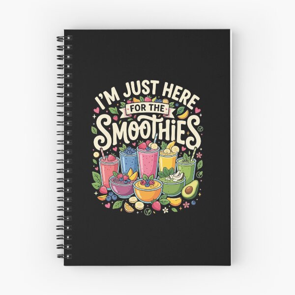 Item preview, I’m Just Here For The Smoothies– Funny Vegan Plant Based Food Lover  designed and sold by AmeliaShirts.