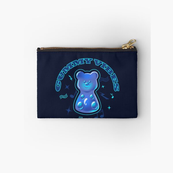 Item preview, Gummy Vibes. Neon Blue 3D Candy Bear designed and sold by AnnaDesertArt.