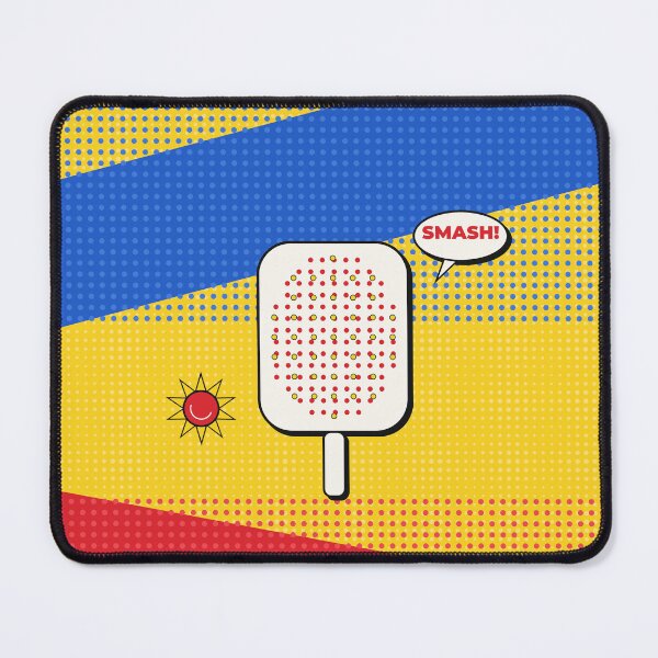 Item preview, Padel Halftone Pop Art Comic Design designed and sold by CourtCultureHQ.