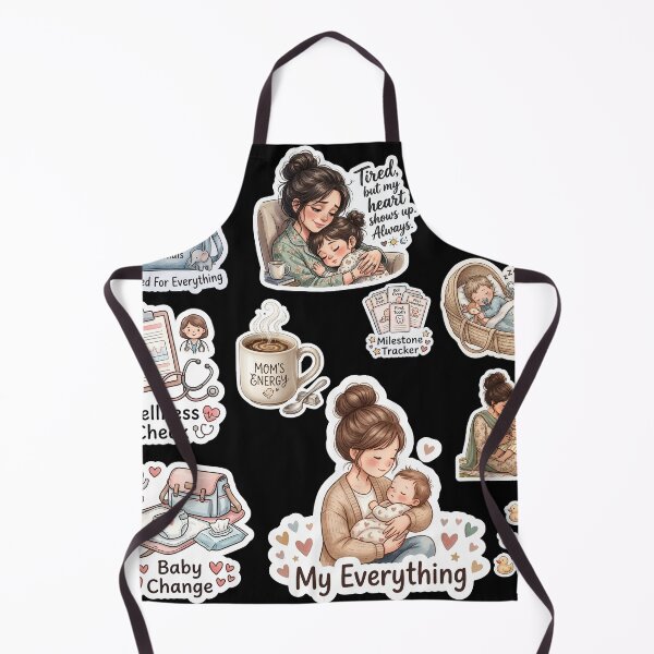 Item preview, Mom Life & Baby Love Sticker Collection | Motherhood Moments designed and sold by Charul2dartist.