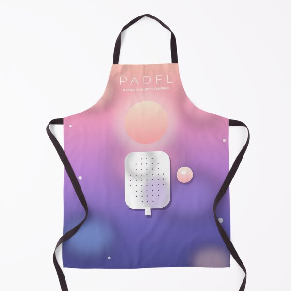 Item preview, Padel Dreamscape Surreal Gradient Poster designed and sold by CourtCultureHQ.