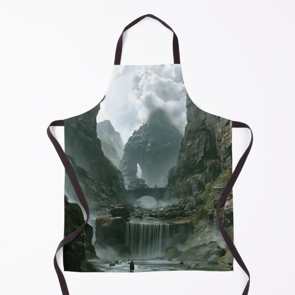 Item preview, A giant Mountain Troll emerging from deep within mist-covered valleys after heavy rain, Fantasy & Mythological Creatures designed and sold by CDC40.