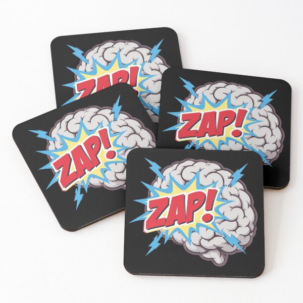 Item preview, Zap Brain Pop Art designed and sold by AdityaGoodman.