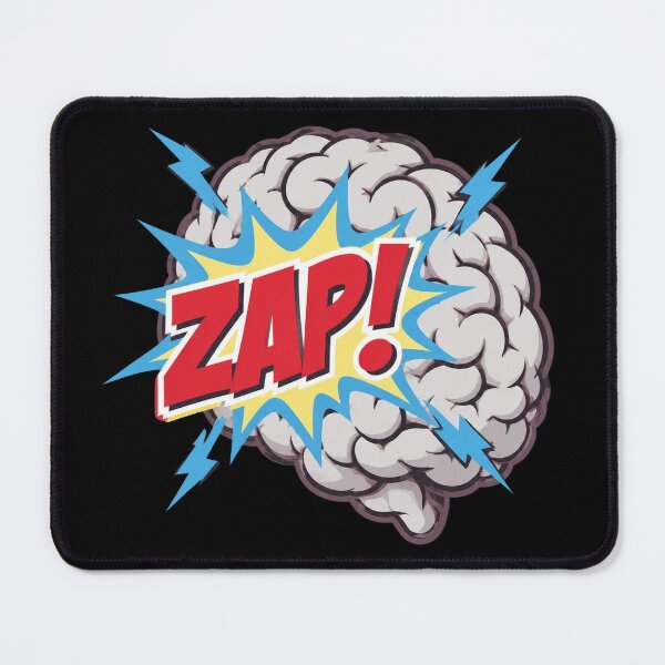 Item preview, Zap Brain Pop Art designed and sold by AdityaGoodman.