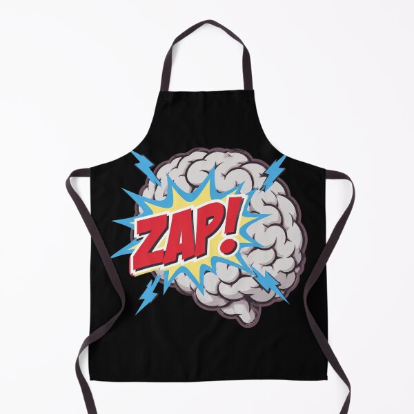 Item preview, Zap Brain Pop Art designed and sold by AdityaGoodman.