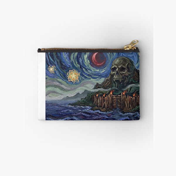 Item preview, Skull Island Starry Night Mysterious Landscape designed and sold by Bad-Decisions-Designs.